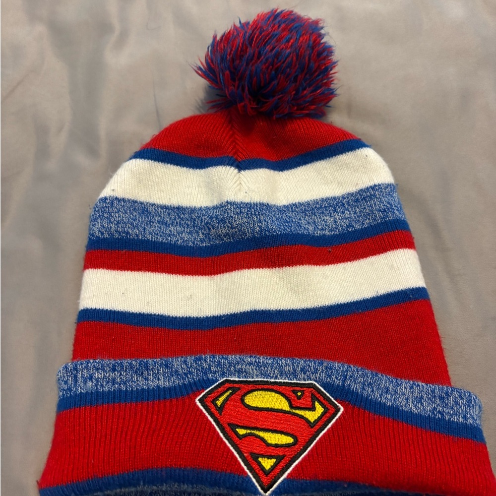Superman Hat - Red and Blue